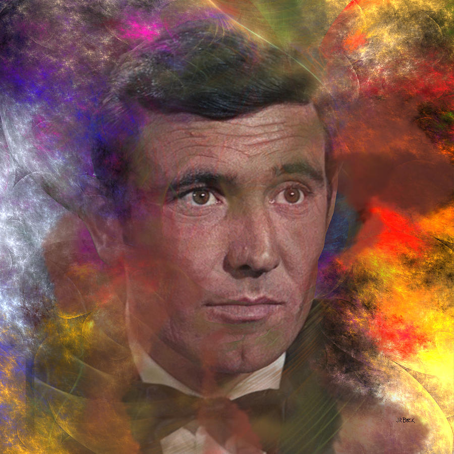 Bond, James Bond 2 - Square Version Digital Art by Studio B Prints