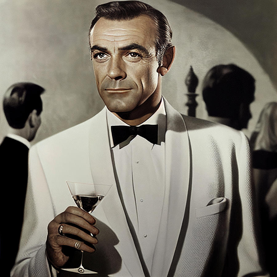 Bond James Bond - Sean Connery Painting by Hugo Keller - Fine Art America