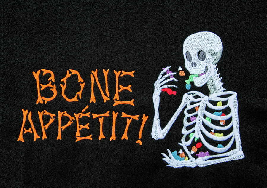 Bone Appetit Halloween Photograph by Sally Weigand