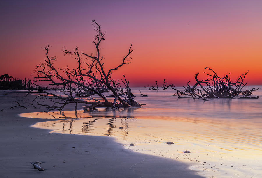Boneyard Beach at Sunrise Photograph by Fran Gallogly