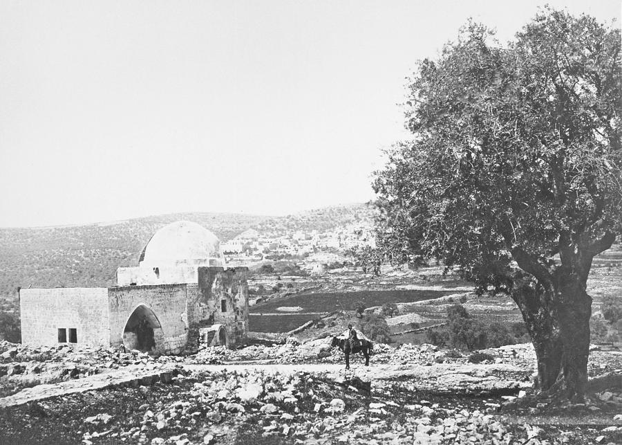 Bonfils Rachel Tomb in 1870s Photograph by Munir Alawi