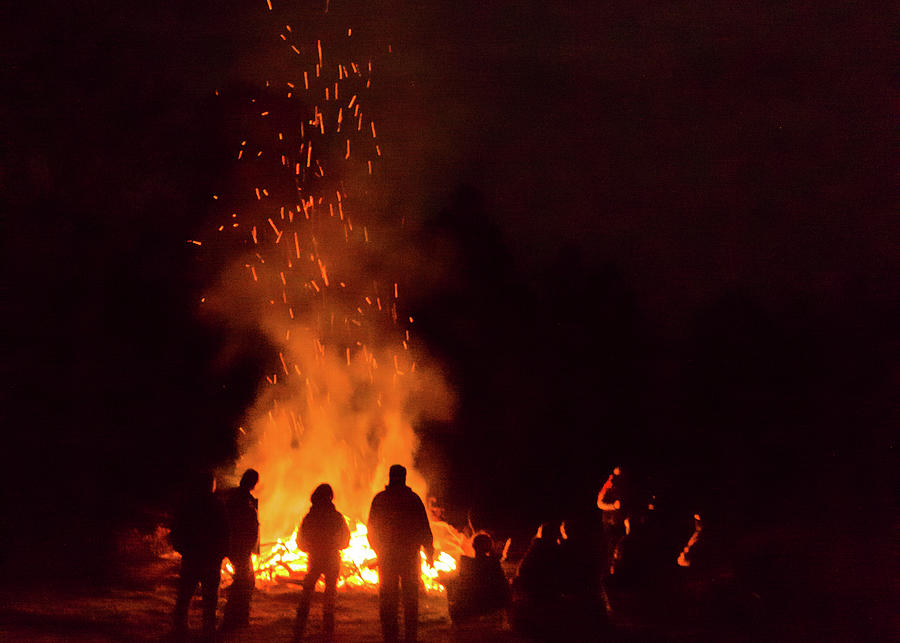 Bonfire Photograph by Joe Kopp