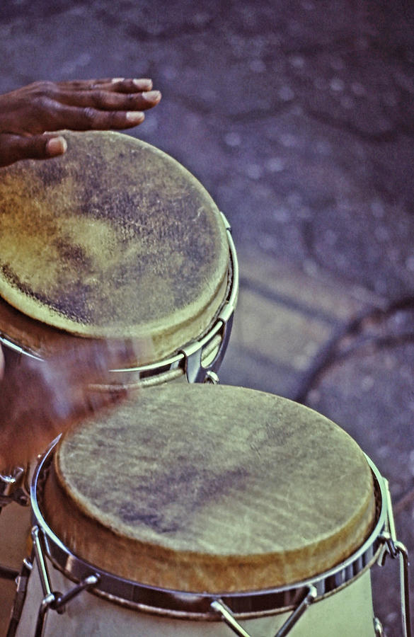 Music Photograph - Bongos in Boston by Mike Martin