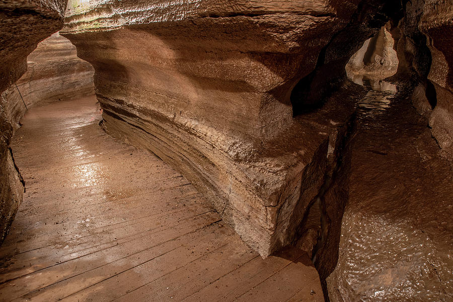 Bonnechere Caves, Ontario 1 Photograph by John Twynam