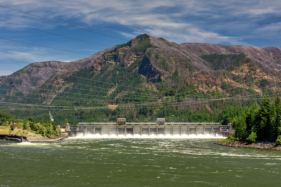 Bonneville Lock and Dam Photograph by Jerry Fornarotto
