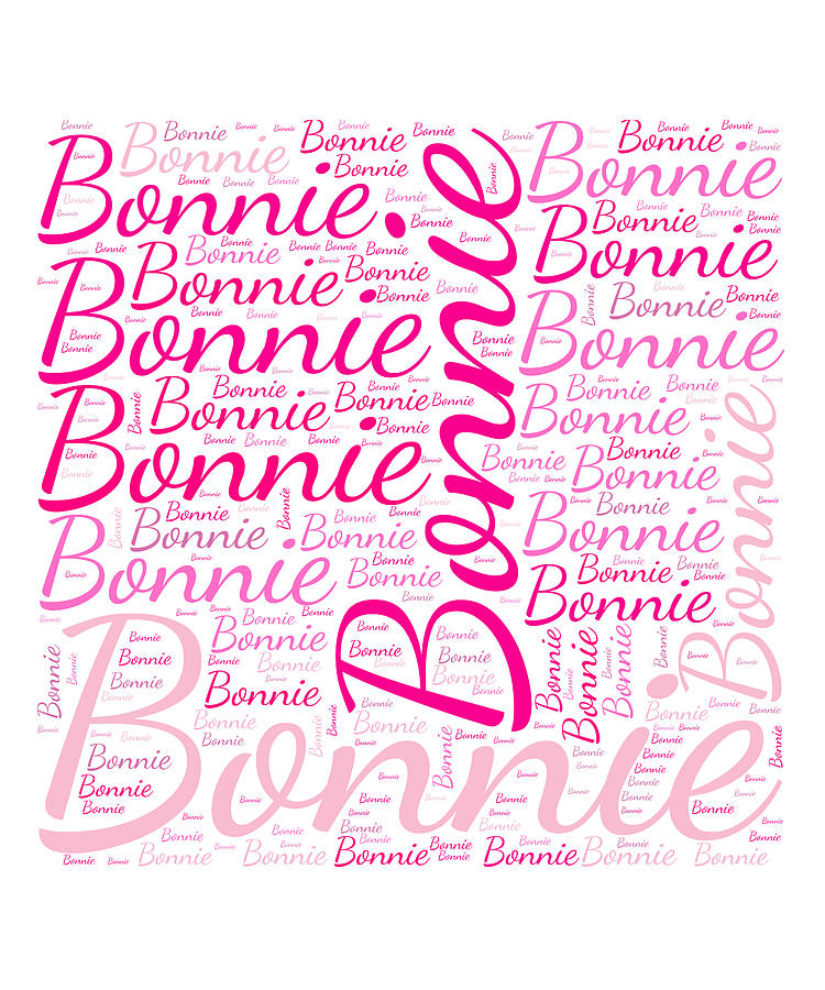 Bonnie, Names Without Frontiers. Digital Art by Vidddie Publyshd - Fine ...