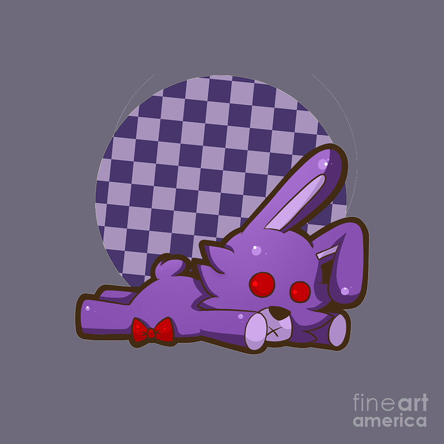 Bonnie Plushie Digital Art by Charlie Greaty - Fine Art America