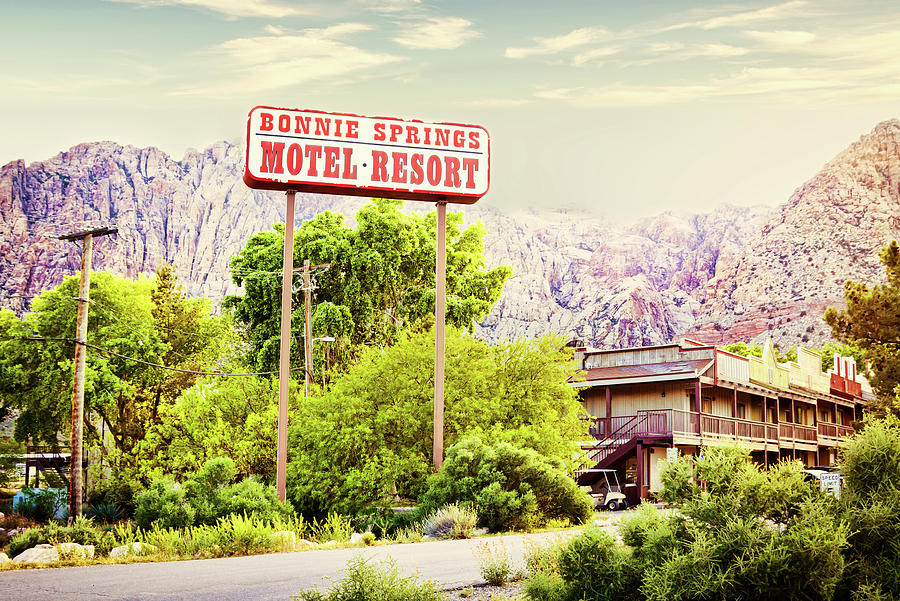 Bonnie Springs Motel Resort Photograph by Tatiana Travelways