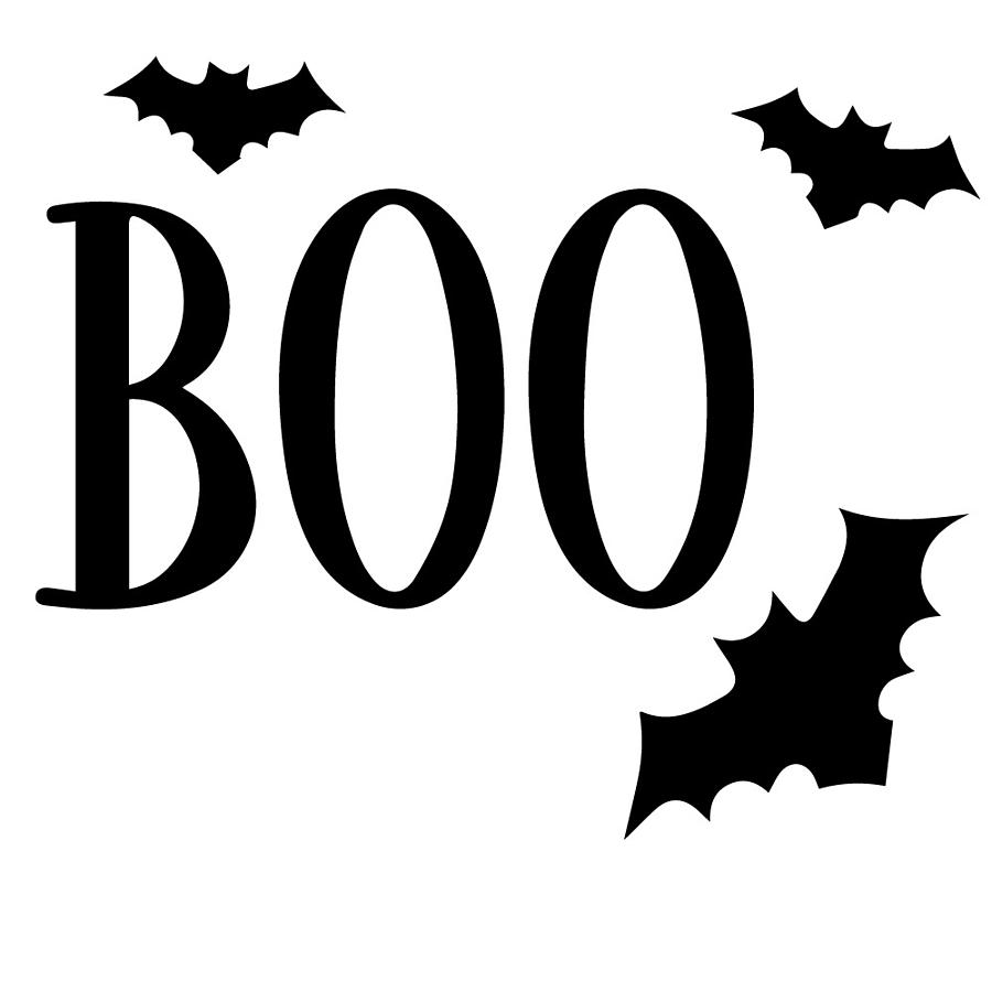 Boo Spooky Halloween Bats Digital Art by Jacob Zelazny - Fine Art America