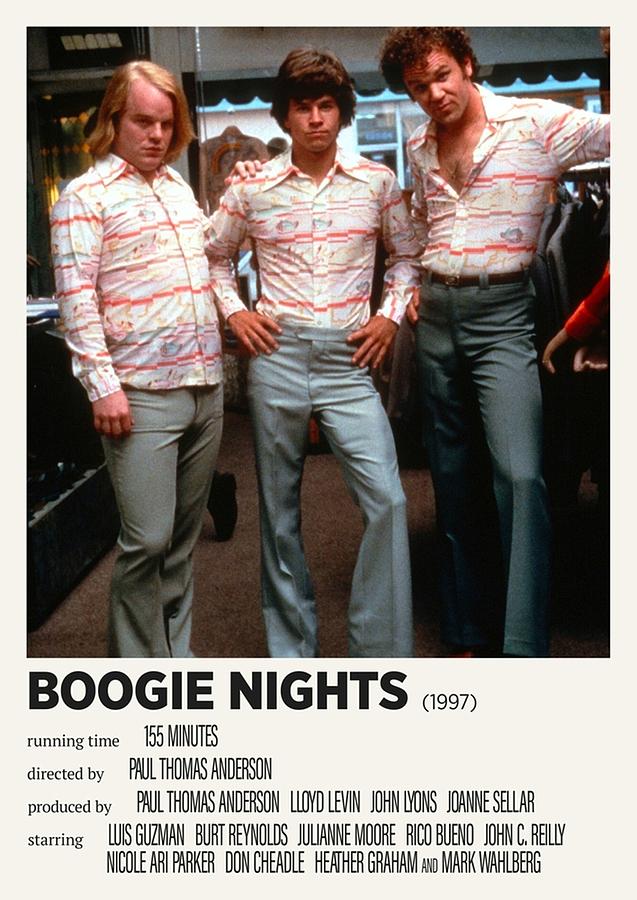 Boogie Nights 1997 Alternative Film Poster Poster Digital Art by ...