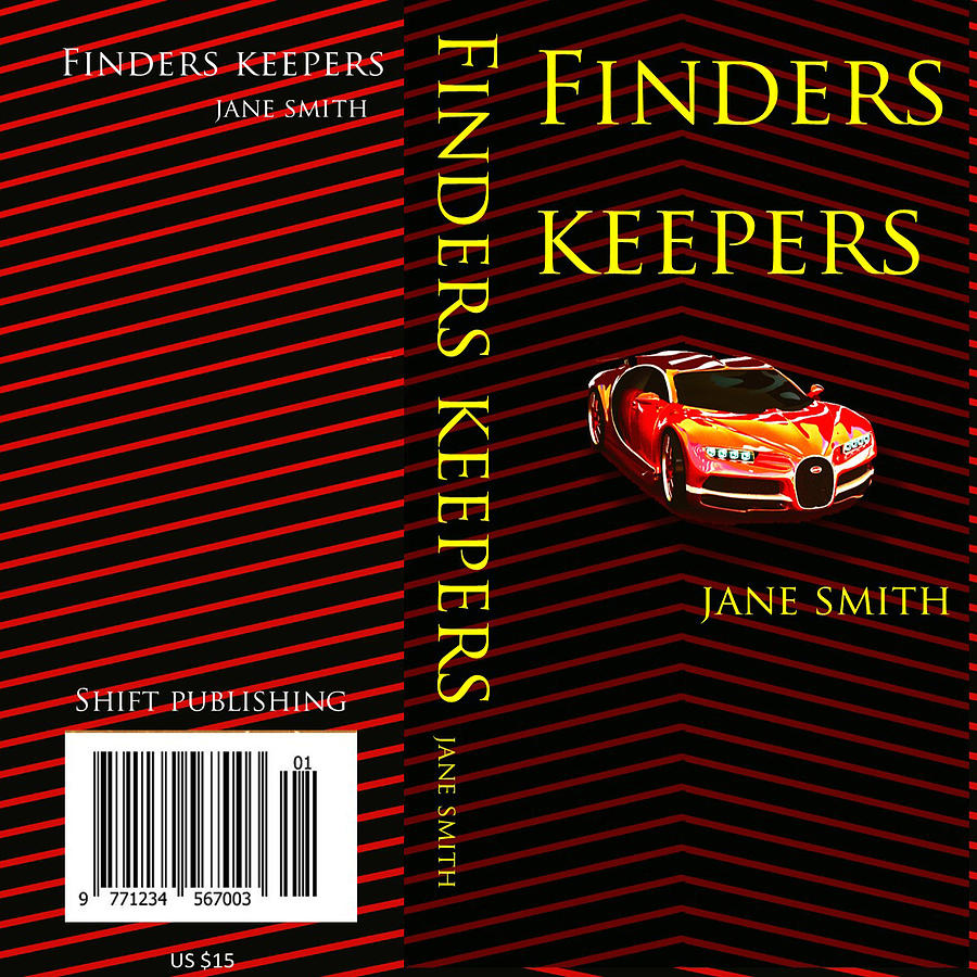 Book Cover - Finders Keepers Digital Art