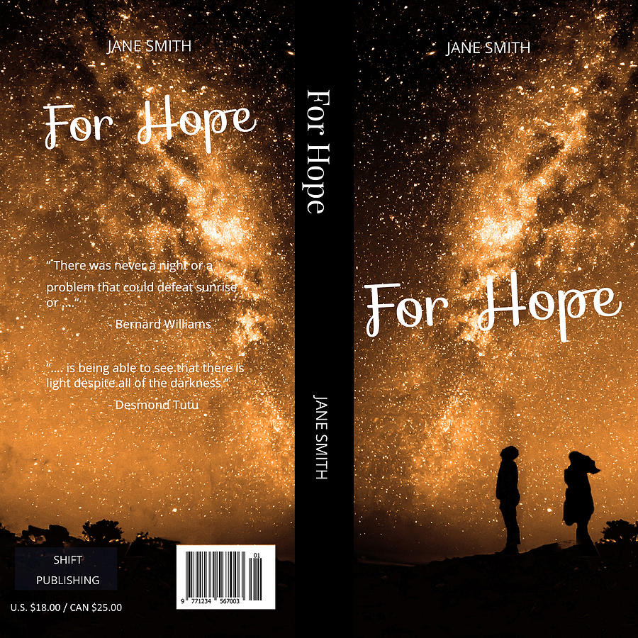 Book Cover - For Hope Digital Art