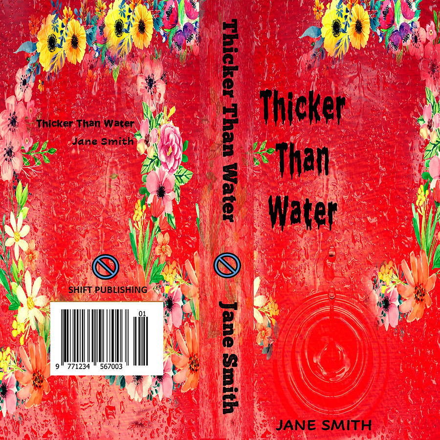 Book Cover - Thicker Than Water Digital Art