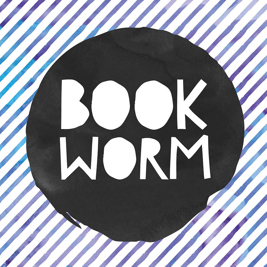Book Worm Digital Art
