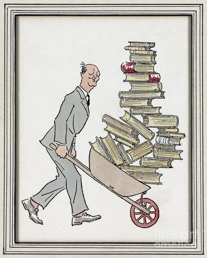 BOOKSELLER, c1935 Drawing by Granger
