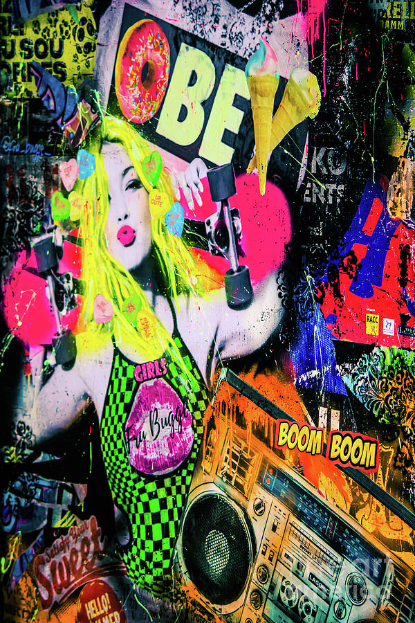 Boom Boom Pop Art Photograph by Colleen Kammerer