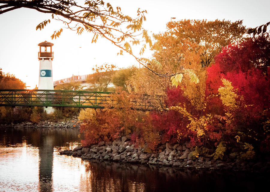 Boom Island Fall Photograph by Nicole Engstrom