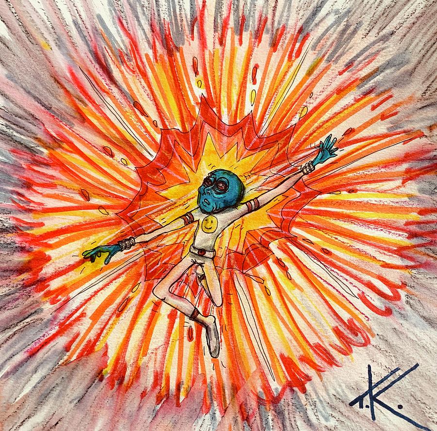 Boom Drawing by Similar Alien Boom Drawing by Similar Alien