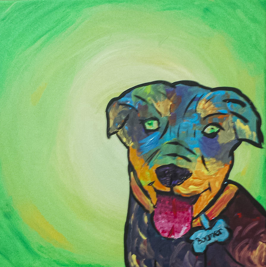 Boomer Painting by Bonny Puckett
