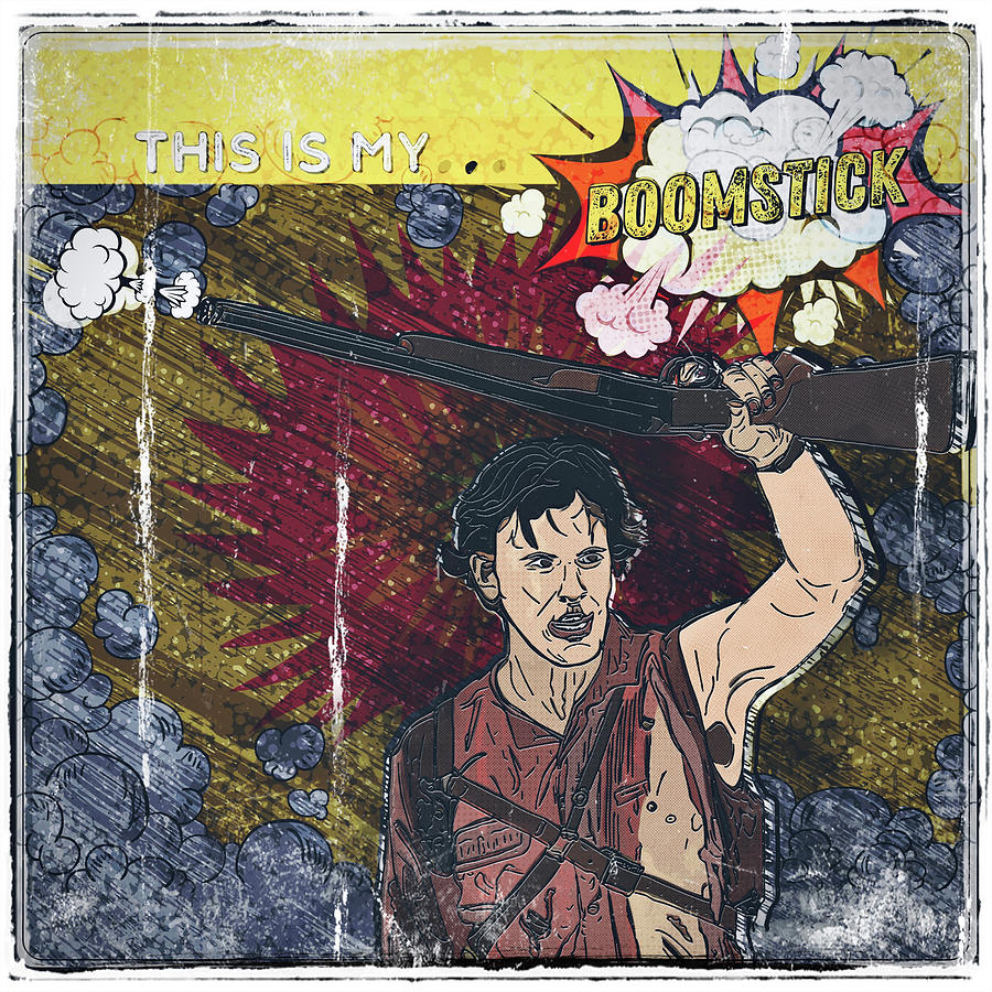 Boomstick Digital Art by Christina Rick