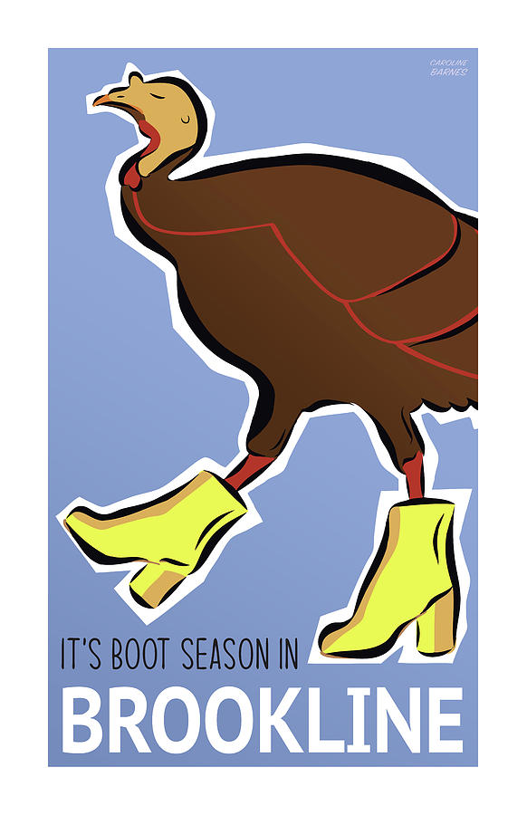 Boot Season Digital Art by Caroline Barnes
