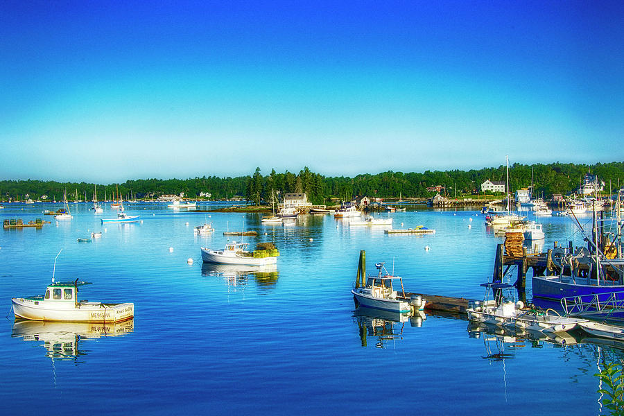 Boothbay Harbor Photograph by Anthony M Davis