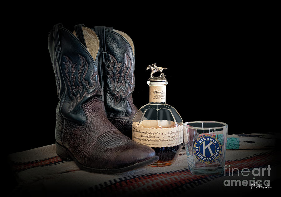 Boots and Bourbon Photograph by Walt Foegelle