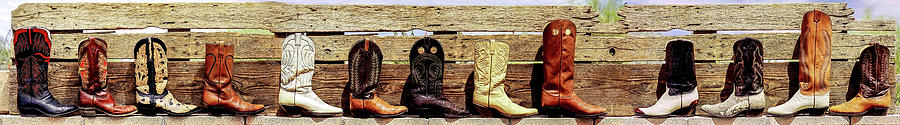 Boots Boots Boots Photograph by Don Schimmel