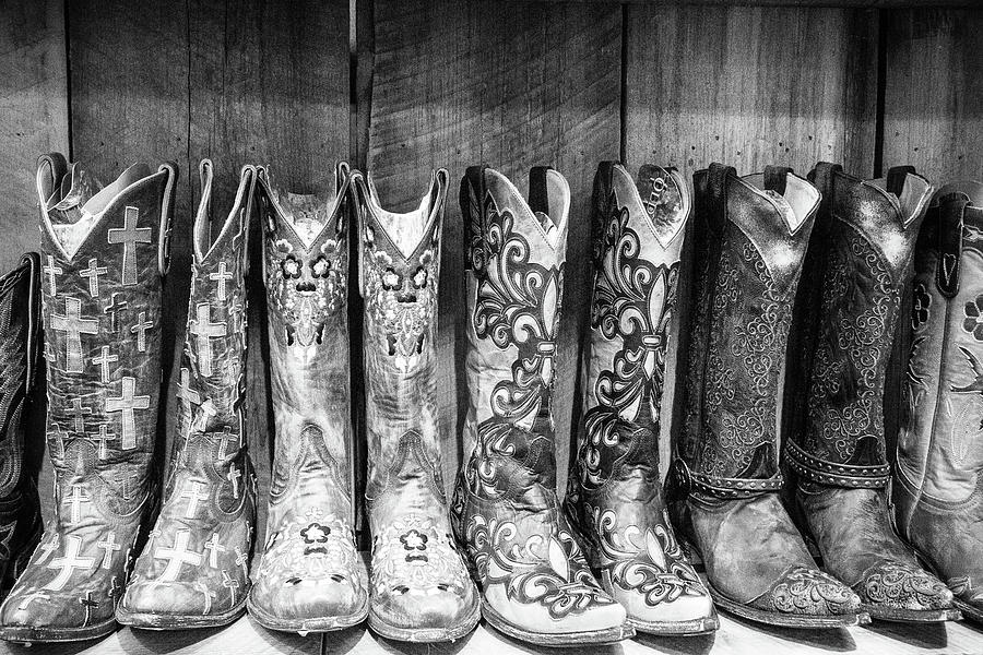 Boots For Sale Photograph by Steven Bateson
