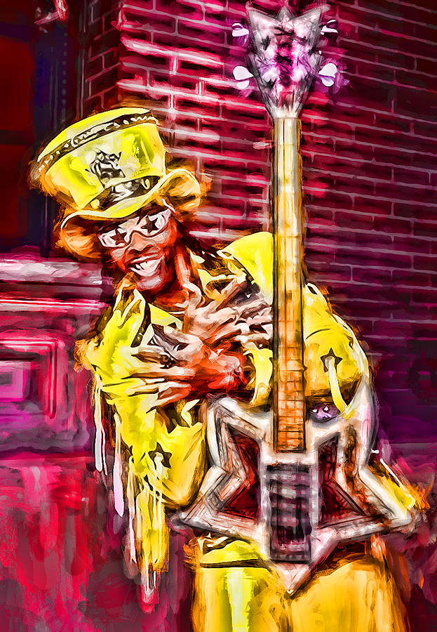 Bootsy Collins Digital Art by Ray Brown - Fine Art America