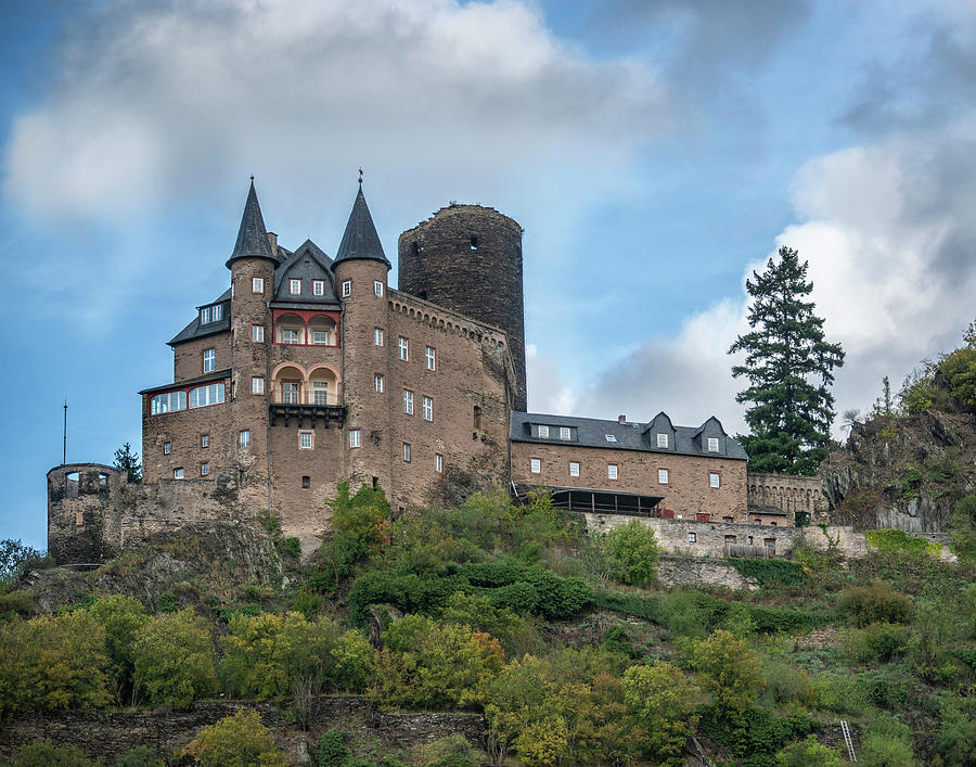 Boppard Castle, Germany Photograph by Jerry Weinstein