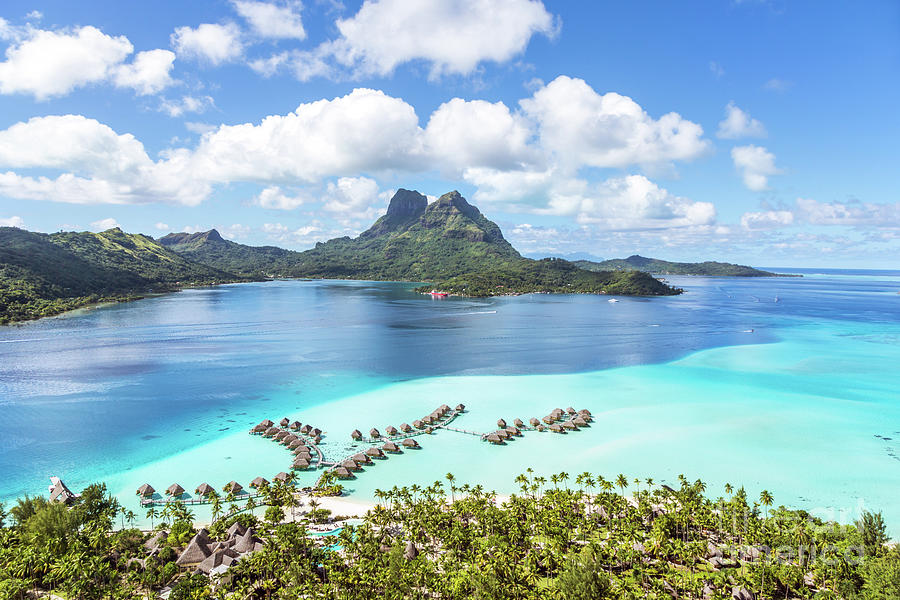 Bora Bora, a tropical paradise Photograph by Matteo Colombo