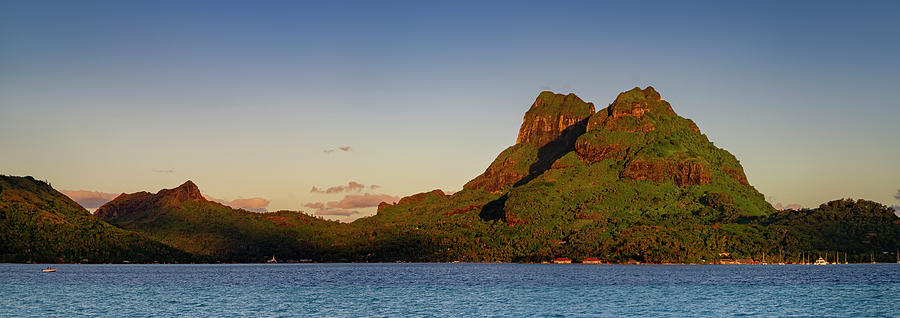 Bora Bora - panorama Photograph by Olivier Parent