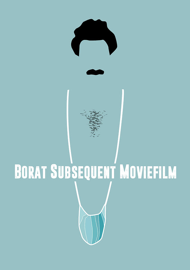 Borat Subsequent Movie - Alternative Movie Poster Digital Art by Movie Poster Boy