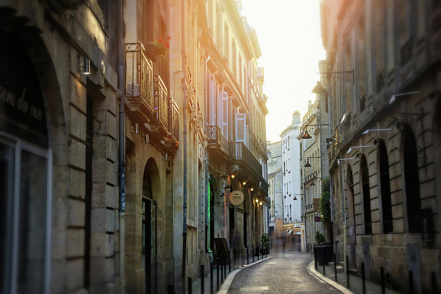 Bordeaux France European Street Scenes  Photograph by Carol Japp