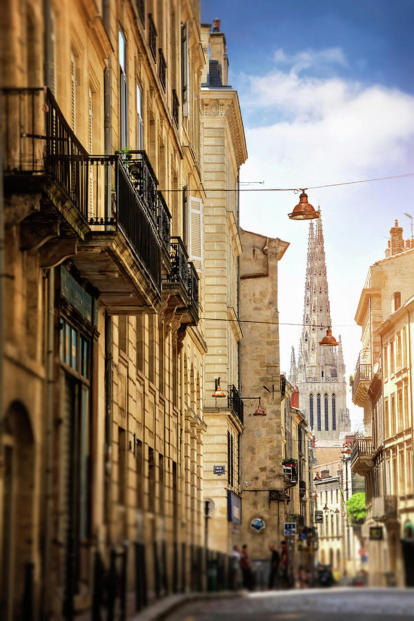 Bordeaux France Old Town Streets  Photograph by Carol Japp