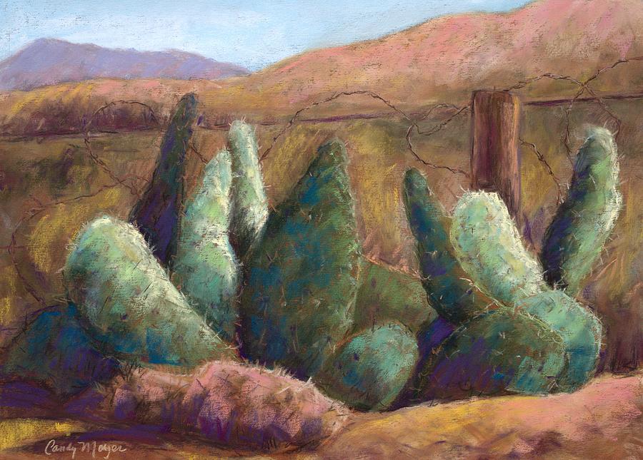Border Cactus Pastel by Candy Mayer