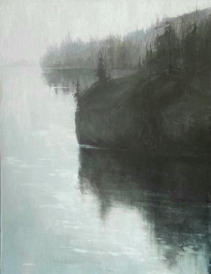 Border Country Painting by Mary Jo Van Dell Border Country Painting by Mary Jo Van Dell