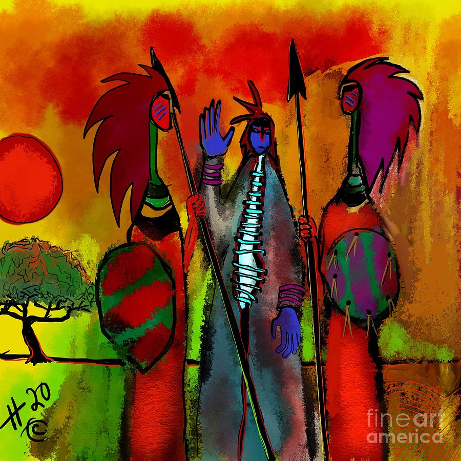 Border crossing Digital Art by Hans Magden Border crossing Digital Art by Hans Magden