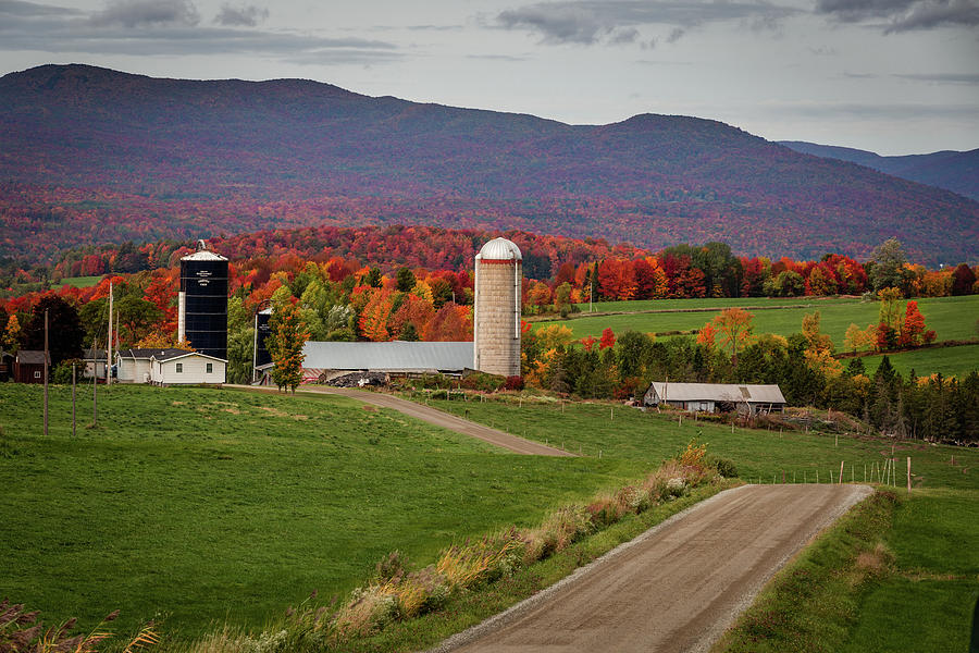 Border Farm Fall Photograph by Tim Kirchoff