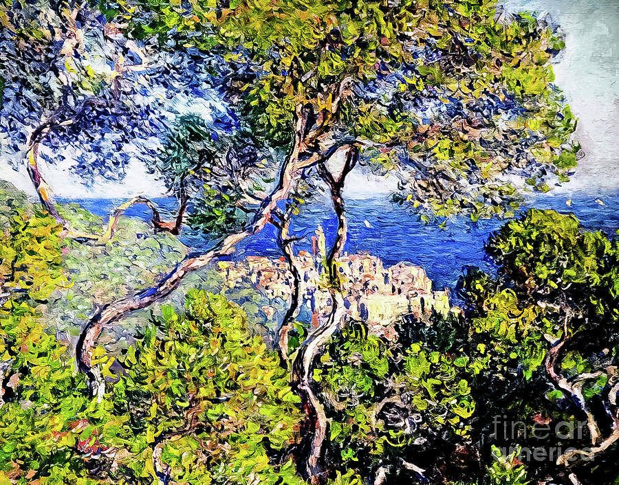 Bordighera by Claude Monet 1884 Painting by Claude Monet