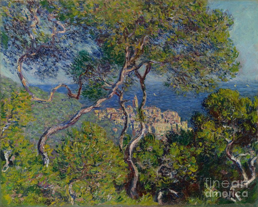 Claude Monet Painting - Bordighera, Italy 1884 by Claude Monet by Claude Monet