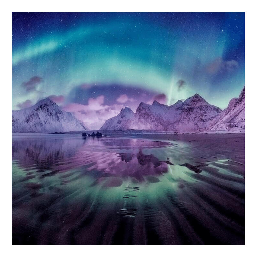 Borealis Over Norway Photograph by World Art Collective