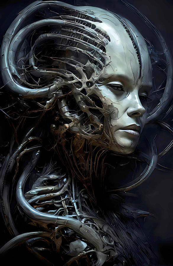 Borg Queen variant Digital Art by Tricky Woo - Fine Art America