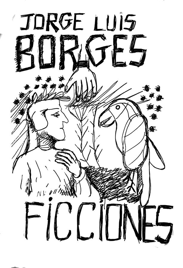 Borges Fictions Poster F Drawing