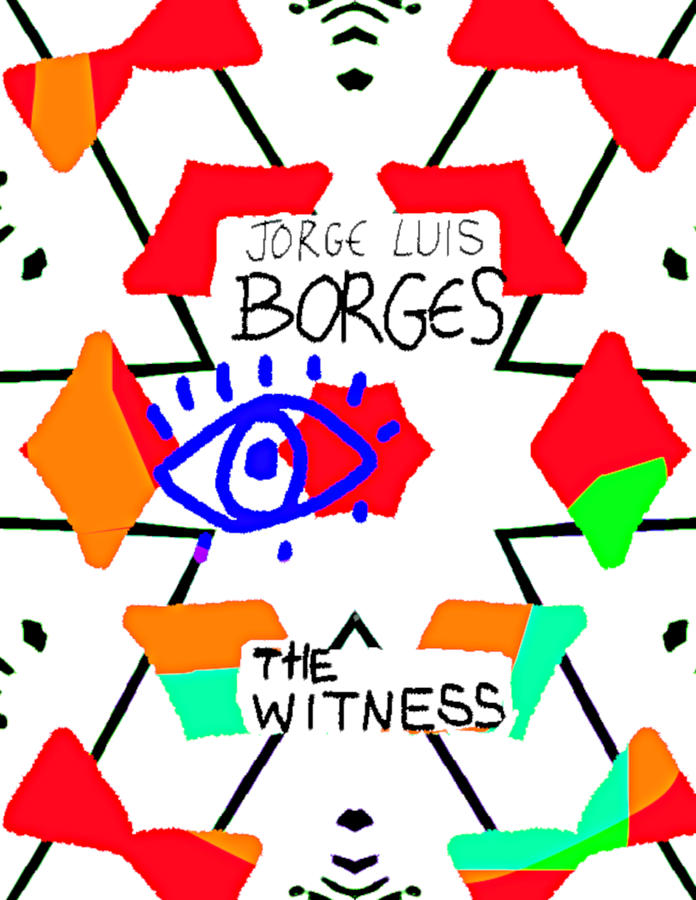 Borges The Witness Poster Drawing