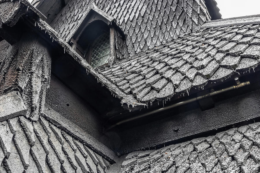 Borgund Stave Church Roof Photograph by Rich Isaacman