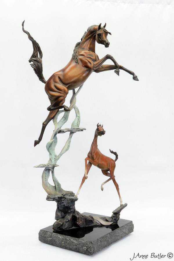 Born To Dance  Sculpture by J Anne Butler
