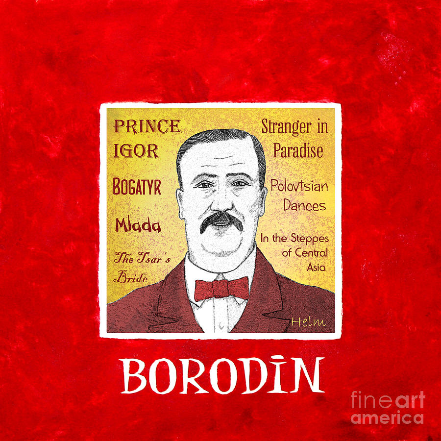 Borodin Mixed Media by Paul Helm