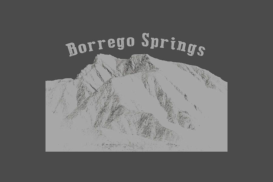 Borrego Springs - Gray Photograph by Peter Tellone